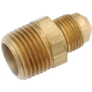 Anderson Metals 5/8 In. x 1/2 In. Brass Male Flare Connector