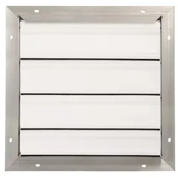 1.436 sq-ft 5-3/4 in 19 in Backdraft Damper/Wall Shutter