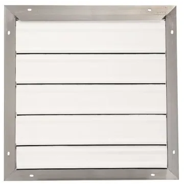 2 Sq ft 5-3/4 in 21 in Backdraft Damper/Wall Shutter