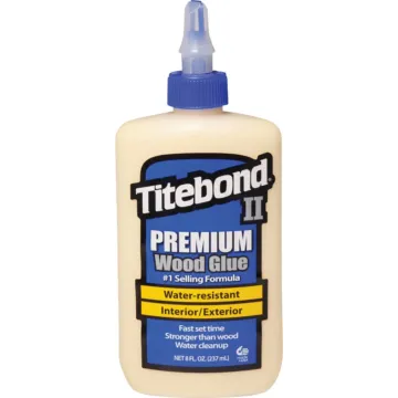 Titebond II 5003 Wood Glue, Yellow, 8 oz Bottle