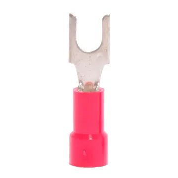 22-18 Vinyl-Insulated Red Block Spade (10pk) #6