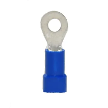 16-14 Vinyl-Insulated Blue Block Spade (10pk) #6 