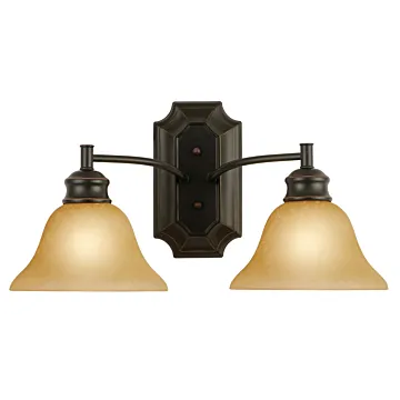 Design House Bristol 2 Lt Wall Mount ORB