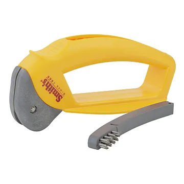 Smith's Plastic Head Yellow Axe and Machete Sharpener