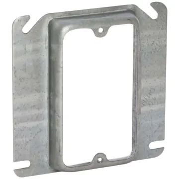 Southwire 1-Device Combination Square Raised Cover - 4 in. x 4 in.