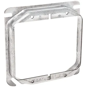Southwire 2-Device Combination Square Raised Cover - 4 in. x 4 in.