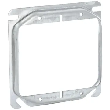Southwire 2-Device Combination Square Raised Cover - 4 in. x 4 in.