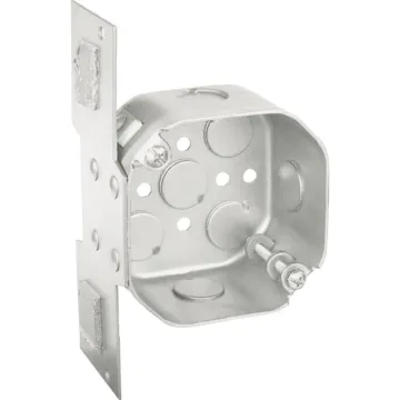 Southwire Steel Screw-On Bracket-Mount Ceiling Fan Octagon Box - 4 in. x 4 in.