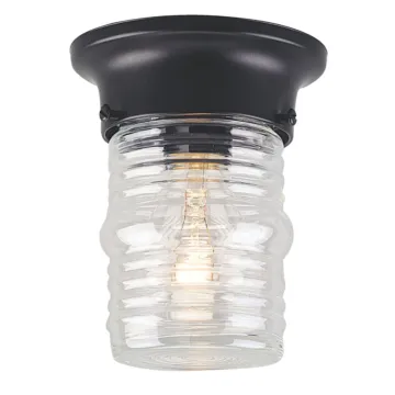 Home Impressions Incandescent Type A 60W Aluminum Diecast Outdoor Ceiling Light Fixture