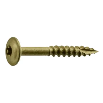 Saber Drive 1/4" x 2" T-30 Star Drive, Construction Lag, XL1500 Coating, Tan (Bulk Box 608 pc)