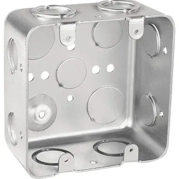Southwire 2-Gang Steel Drawn Wall Box - 4 in. x 4 in.