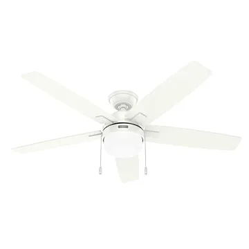 Hunter Fan Anisten 52" White