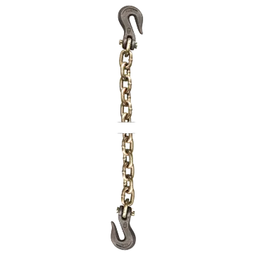Peerless 5/16 in 20 ft Yellow Zinc Transport Chain