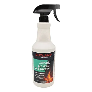 Rutland 82 Glass Cleaner, 32 fl-oz, Bottle, Liquid, Mild, Clear