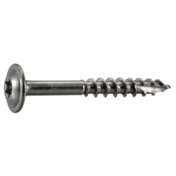 Saber Drive 1/4" x 2" T-30 Star Drive, Construction Lag, Stainless Steel (Bulk Box 40 pc)