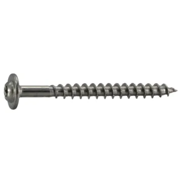 Saber Drive 5/16" x 3" T-30 Star Drive, Construction Lag, Stainless Steel (Bulk Box 30 pc)