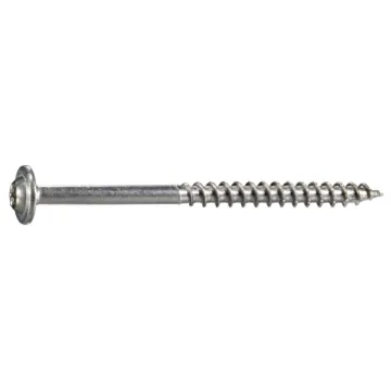 Saber Drive 5/16" x 4" T-30 Star Drive, Construction Lag, Stainless Steel (Bulk Box 30 pc)