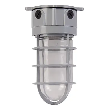 Cooper Lighting Solutions Vapor Proof Utility Light with Cage