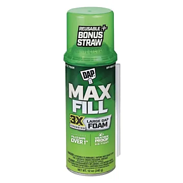 DAP Max Fill Triple Expanding Foam Sealant 12 oz