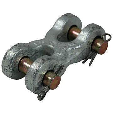 Peerless 3/8 in 0.53 in Transport Double Clevis Link