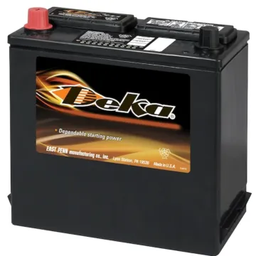 Deka 12 V Tapered Post 485 Flooded Automotive Battery