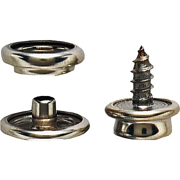 General Tools General 1268 Snap Fastener Refill, Solid Brass, Nickel