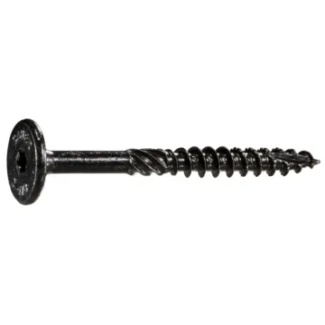 Midwest Fastener 5/16" x 2-7/8" Flat Head, Structural Screw, XL1500 Coating, Black (Bulk Box 50 pc)