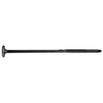 Midwest Fastener 5/16" x 8" Flat Head, Structural Screw, XL1500 Coating, Black (Bulk Box 25 pc)