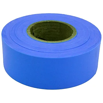 CH Hanson 17023 Flagging Tape, 300 ft L, 1-3/16 in W, Blue, Polyethylene
