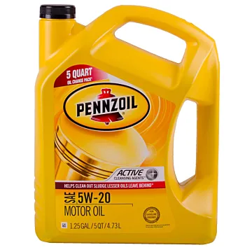 Pennzoil 5W20 Motor Oil, 5 Quart