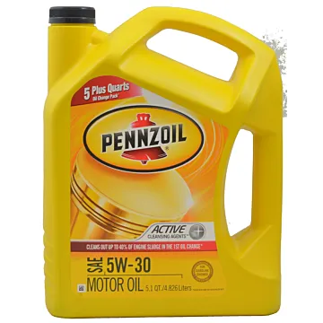 Pennzoil 5W30 Motor Oil, 5 Quart