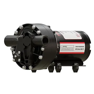 Remco 12V 5.3 GPM 60psi Electric Bypass Diaphragm Pump with 1/2" Female NPT Ports