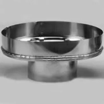 SELKIRK Selkirk 243248 Chimney Adapter, For: Pellet Pipe, Galvanized
