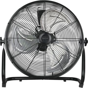 Denali Aire 3-Speed High Velocity Floor Fan (Black) 20 in.