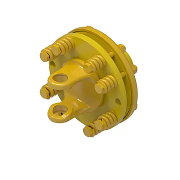 Weasler AB4,AW21 series friction clutch yoke with 1 3/8-6 spline bore and clamp connection