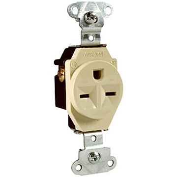 Pass & Seymour CC SPEC SNGL RECEPT 15A 250V IV
