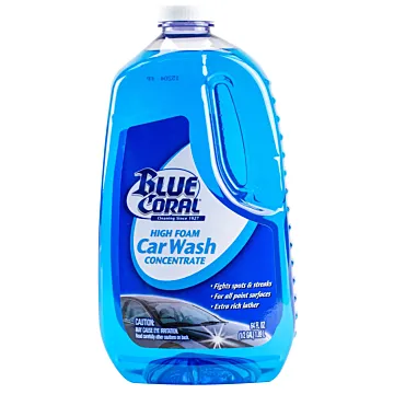 BLUE CORAL High Foam Car Wash Concentrate - 64 oz