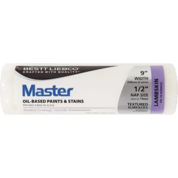 Bestt Liebco Master 9 in. x 1 in. Nap Lambskin Roller Cover