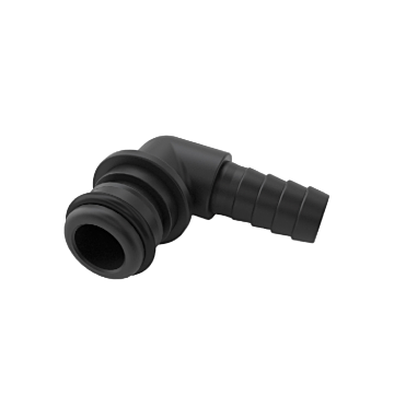 Delavan Elbow Quick Attach Fitting (2pk) 3/4 in. QA x 1/2 in. Hose Barb