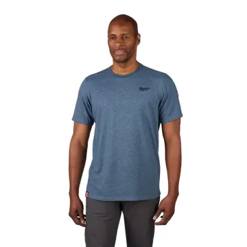 FREEFLEX™ Hybrid Short Sleeve Work Tee (Blue)