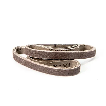 United Abrasives 120 Grit Aluminum Oxide - Closed Coat (1A-X / 2A-X ) File Belts - 18 in. x 1/2 in.