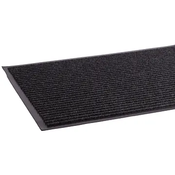 Apache Mills Carpet/Recycled Rubber Door Mat (Pepper) 18 in. x 27 in.