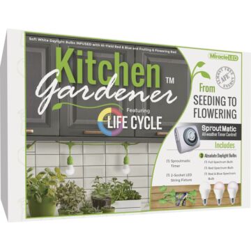 Miracle LED Kitchen Gardener LED Grow Light Kit