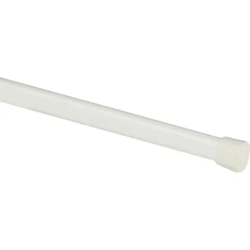 Kenney Hansen 36 In. To 60 In. 5/8 In. White Oval Tension Rod