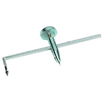 QLT Marshalltown CC766 Circle Cutter, 16 in Dia Cutting, Steel