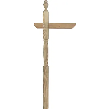 UFP 106054 Mailbox Post, 4 in L, 4 in W, 72 in H, Southern Yellow Pine