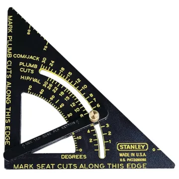 Stanley STANLEY Quick Square Series 46-053 Layout Tool, Aluminum, 6-3/4 in L