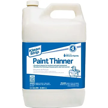 Klean-Strip Klean Strip EKPT94401 Paint Thinner, Liquid, Free, Clear, Water White, 2.5 gal, Can