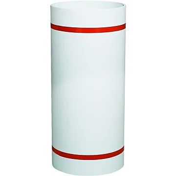 Amerimax 6912455 Trim Coil, 50 ft L, 0.018 Gauge, Aluminum, Lomar White, Painted