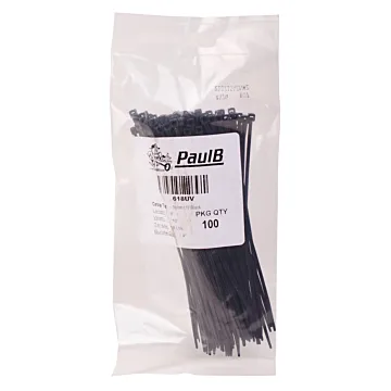 Cable Tie Express 1.2 in 18 lb Nylon 66 Miniature Cable Tie